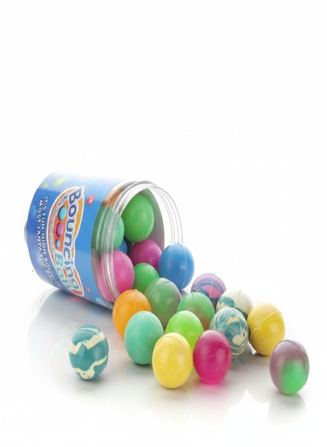 Drumstone 𝐃𝐑𝐔𝐌𝐒𝐓𝐎𝐍𝐄 𝟏+𝟏 𝐘𝐄𝐀𝐑 Crazy Bouncy Jumping Balls - Set of 14 Colorful Rubber Hi-Bounce Balls, Fun Kids Toys for Games, Birthday Party Favors & Bulk Pack Play Accessories - Image 2